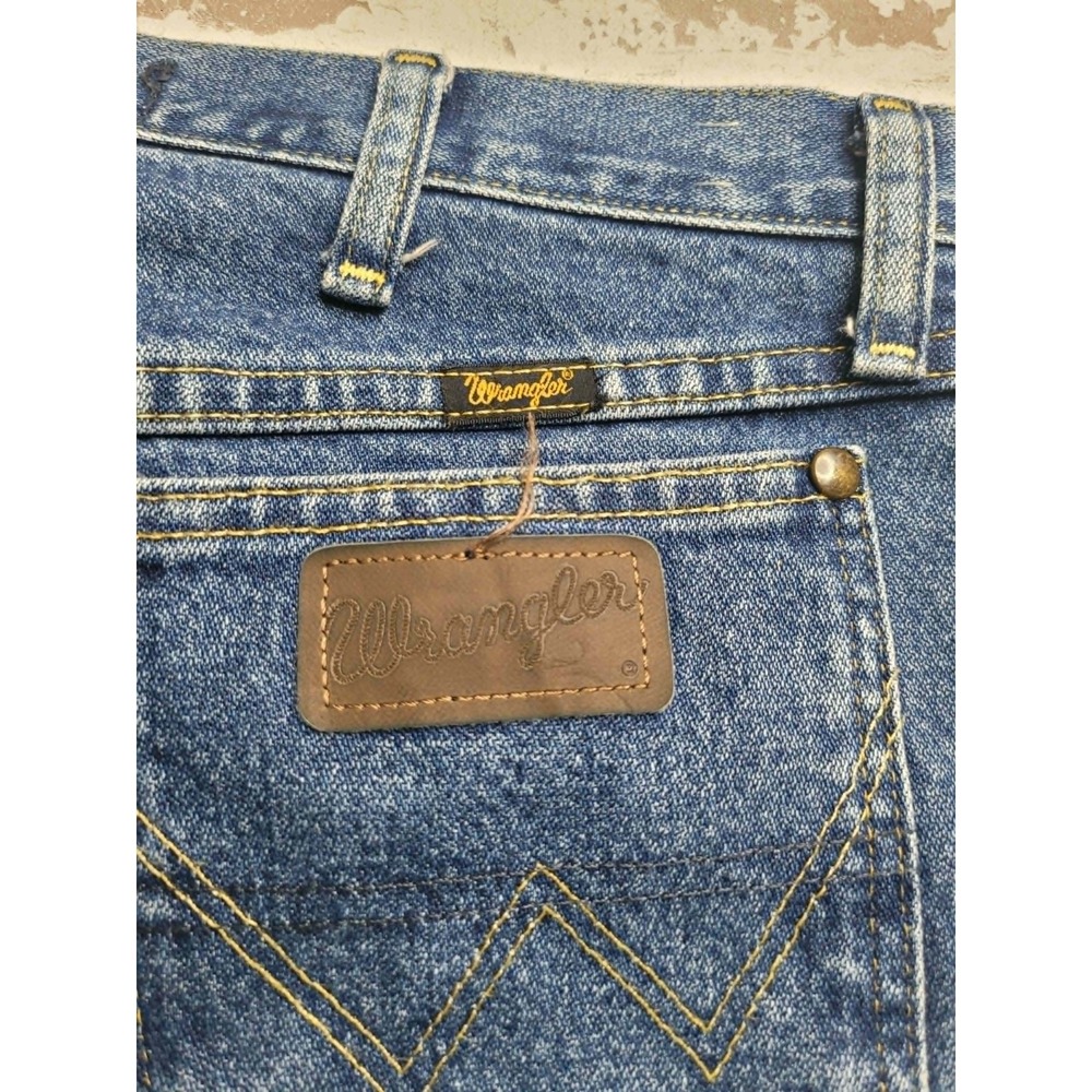 Wrangler George Strait Denim Jeans A105 Men's 33x32 100% Cotton Western Cowboy - Picture 9 of 9